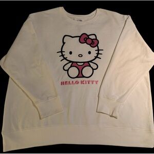 Women’s Hello Kitty crew neck pullover sweatshirt 2XL